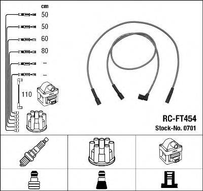 NGK 0701 Комплект проводов зажигания