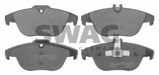 SWAG 10916736 Комплект тормозных колодок, дисковый тормоз