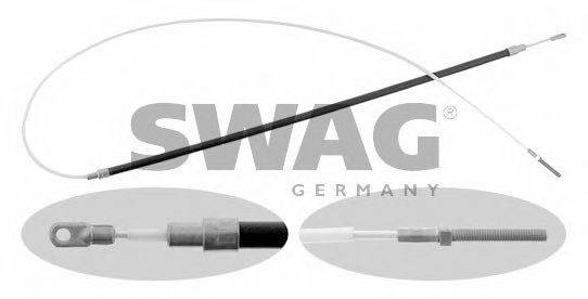 SWAG 20901751 Трос, стояночная тормозная система