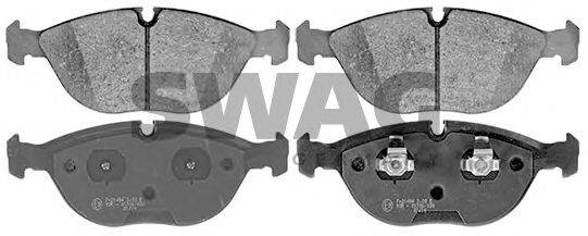 SWAG 20916366 Комплект тормозных колодок, дисковый тормоз