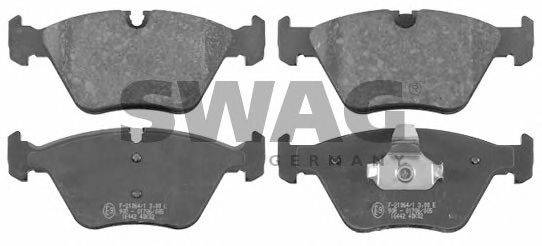 SWAG 20916442 Комплект тормозных колодок, дисковый тормоз