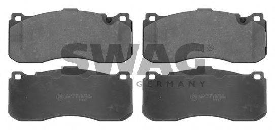 SWAG 20916757 Комплект тормозных колодок, дисковый тормоз