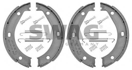 SWAG 20932170 Комплект тормозных колодок, стояночная тормозная система
