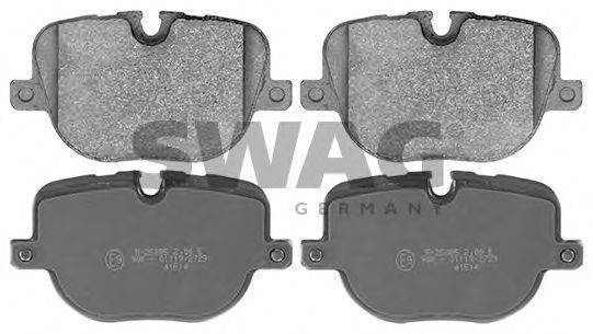 SWAG 22116122 Комплект тормозных колодок, дисковый тормоз
