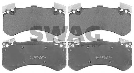 SWAG 30116023 Комплект тормозных колодок, дисковый тормоз