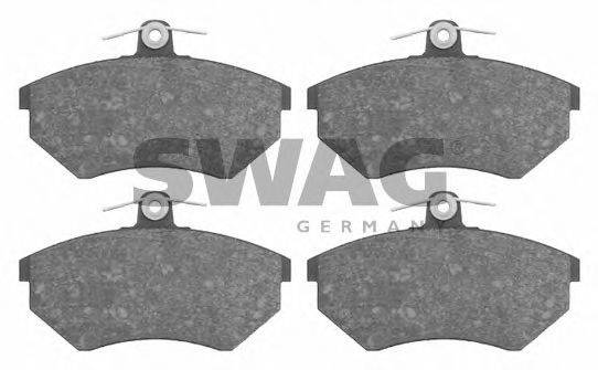 SWAG 30916008 Комплект тормозных колодок, дисковый тормоз