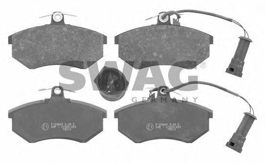 SWAG 30916066 Комплект тормозных колодок, дисковый тормоз