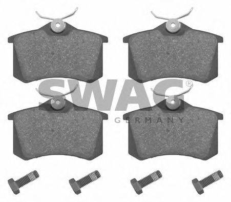 SWAG 30916346 Комплект тормозных колодок, дисковый тормоз