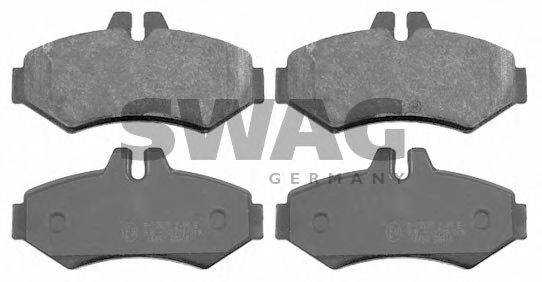 SWAG 30916450 Комплект тормозных колодок, дисковый тормоз