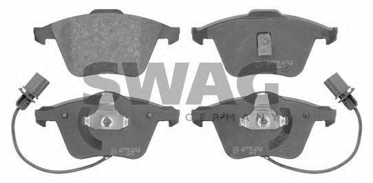 SWAG 30916455 Комплект тормозных колодок, дисковый тормоз