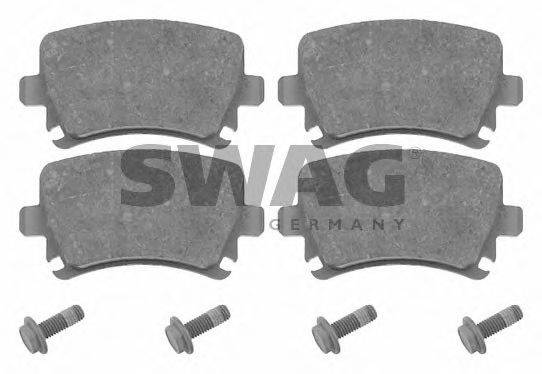 SWAG 30916540 Комплект тормозных колодок, дисковый тормоз