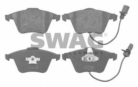 SWAG 30916584 Комплект тормозных колодок, дисковый тормоз