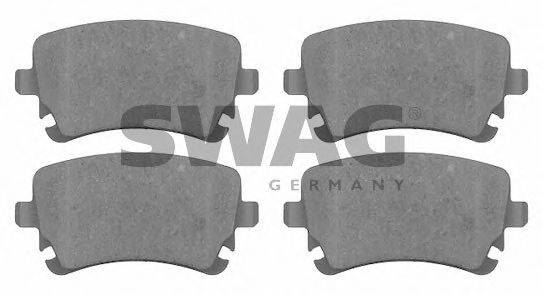 SWAG 30916588 Комплект тормозных колодок, дисковый тормоз