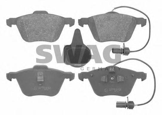 SWAG 30916629 Комплект тормозных колодок, дисковый тормоз