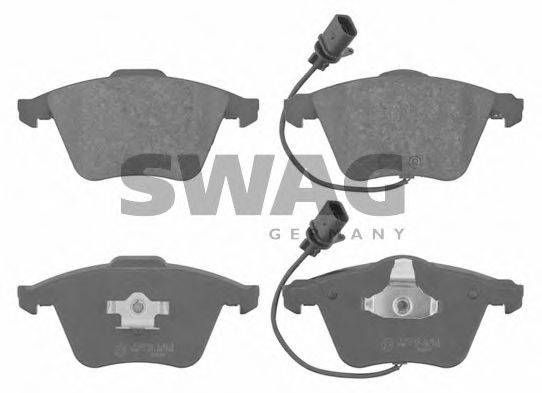 SWAG 30916712 Комплект тормозных колодок, дисковый тормоз