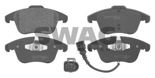 SWAG 30916760 Комплект тормозных колодок, дисковый тормоз