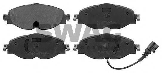 SWAG 30916994 Комплект тормозных колодок, дисковый тормоз