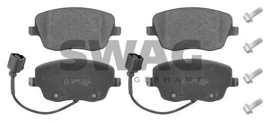SWAG 30916998 Комплект тормозных колодок, дисковый тормоз