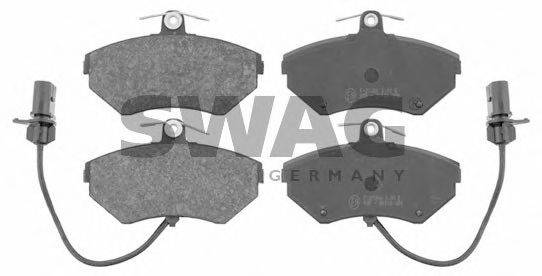 SWAG 32916340 Комплект тормозных колодок, дисковый тормоз