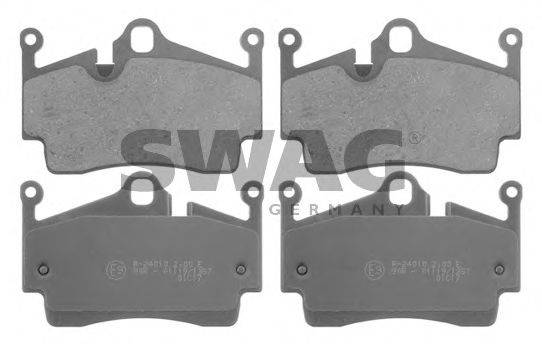 SWAG 38916758 Комплект тормозных колодок, дисковый тормоз