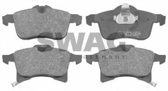 SWAG 40916491 Комплект тормозных колодок, дисковый тормоз