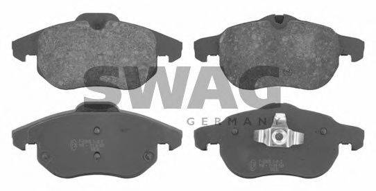 SWAG 40916492 Комплект тормозных колодок, дисковый тормоз