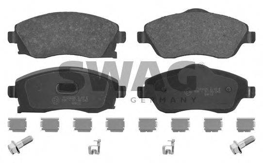 SWAG 40916748 Комплект тормозных колодок, дисковый тормоз