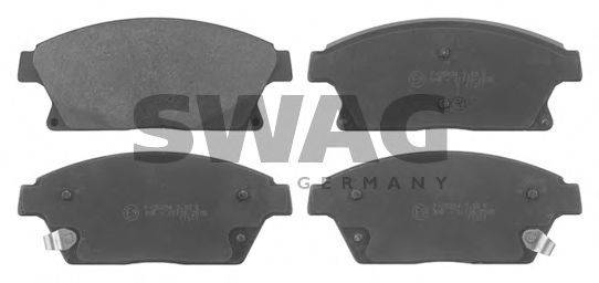 SWAG 40916788 Комплект тормозных колодок, дисковый тормоз
