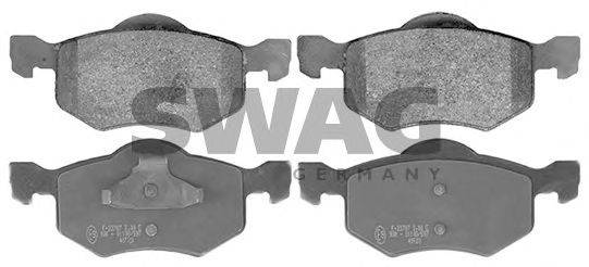 SWAG 50116067 Комплект тормозных колодок, дисковый тормоз