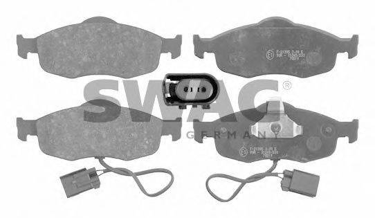 SWAG 50916035 Комплект тормозных колодок, дисковый тормоз