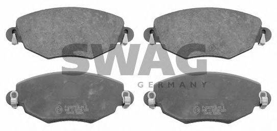 SWAG 50916402 Комплект тормозных колодок, дисковый тормоз
