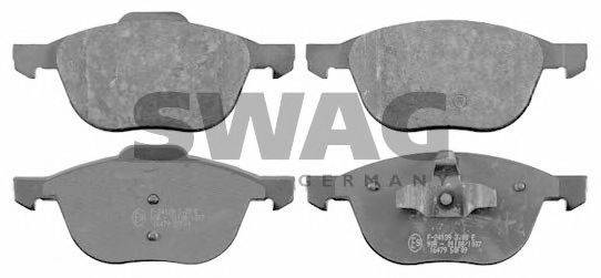SWAG 50916479 Комплект тормозных колодок, дисковый тормоз