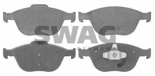 SWAG 50916570 Комплект тормозных колодок, дисковый тормоз