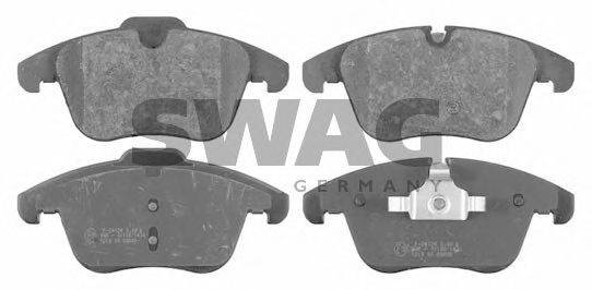 Комплект тормозных колодок, дисковый тормоз SWAG 50 91 6613