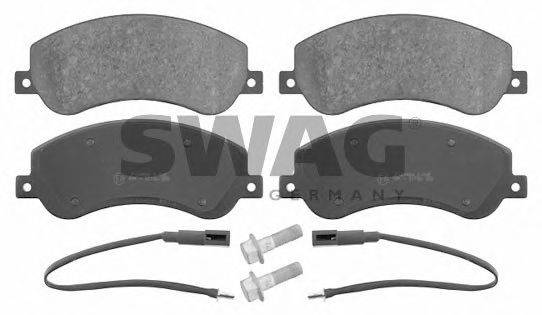 SWAG 50916637 Комплект тормозных колодок, дисковый тормоз