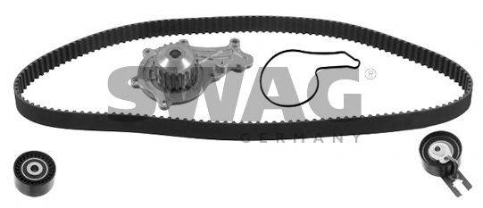SWAG 50932721 Водяной насос + комплект зубчатого ремня