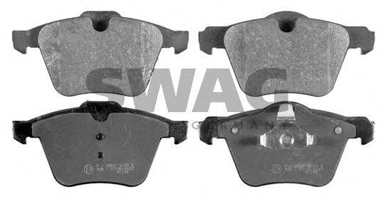 SWAG 55916772 Комплект тормозных колодок, дисковый тормоз