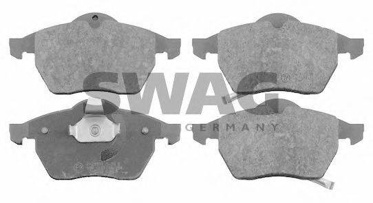 SWAG 57916513 Комплект тормозных колодок, дисковый тормоз