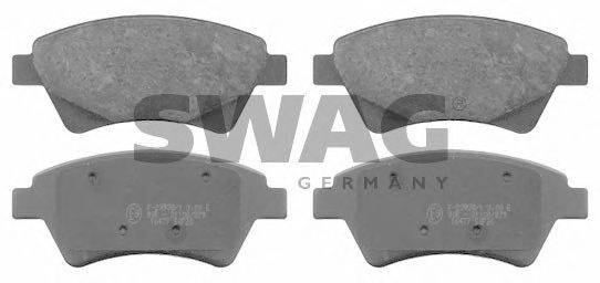 SWAG 60916477 Комплект тормозных колодок, дисковый тормоз