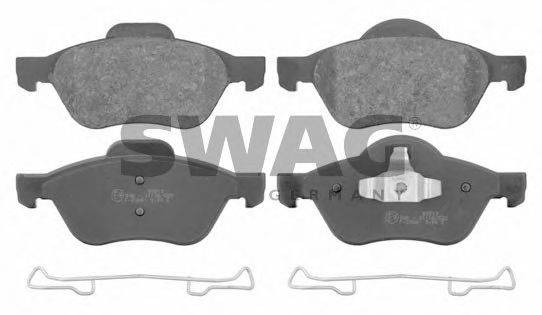 SWAG 60916672 Комплект тормозных колодок, дисковый тормоз