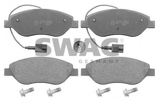 SWAG 70116012 Комплект тормозных колодок, дисковый тормоз