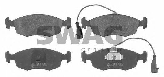 SWAG 70916390 Комплект тормозных колодок, дисковый тормоз