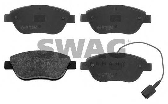 SWAG 70916554 Комплект тормозных колодок, дисковый тормоз