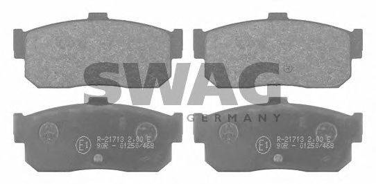 SWAG 82916271 Комплект тормозных колодок, дисковый тормоз