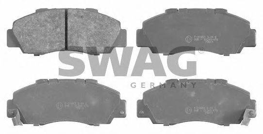 SWAG 85916119 Комплект тормозных колодок, дисковый тормоз