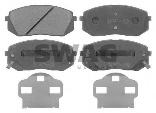SWAG 91916816 Комплект тормозных колодок, дисковый тормоз