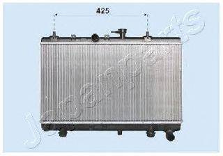 Радиатор, охлаждение двигателя JAPANPARTS RDA333021