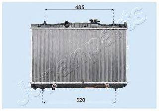 Радиатор, охлаждение двигателя JAPANPARTS RDA333031