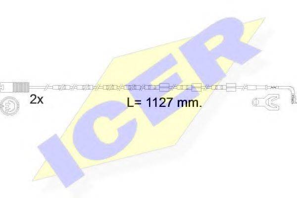 Сигнализатор, износ тормозных колодок ICER 610605 E C
