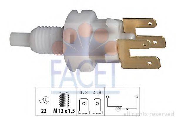 FACET 71083 Выключатель фонаря сигнала торможения